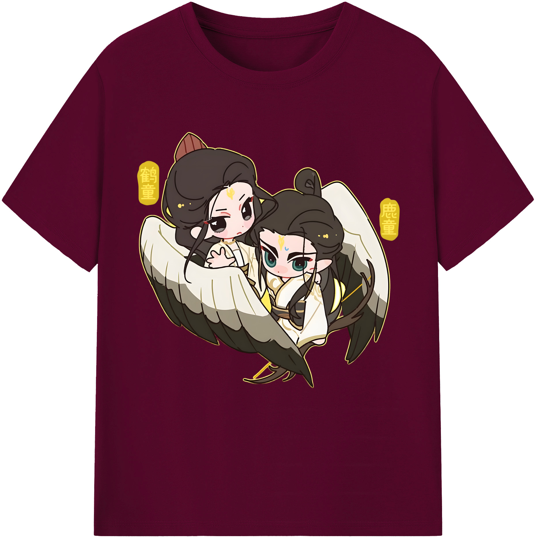 （画像用） Ne Zha 2 ナタ 魔童の大暴れ レディースカジュアルプリントTシャツ（綿100％）
